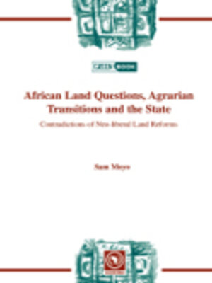 cover image of African Land Questions, Agrarian Transit